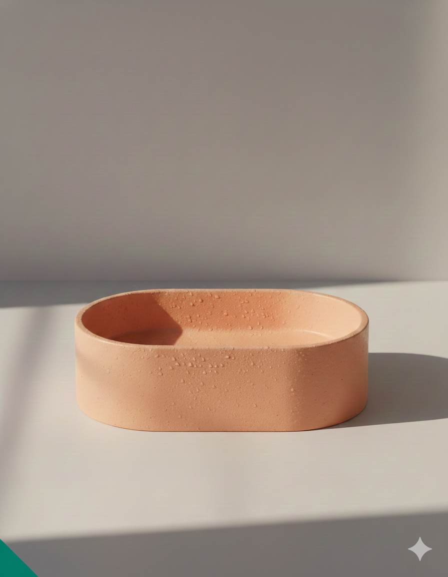 Space Concrete sink - Pill design