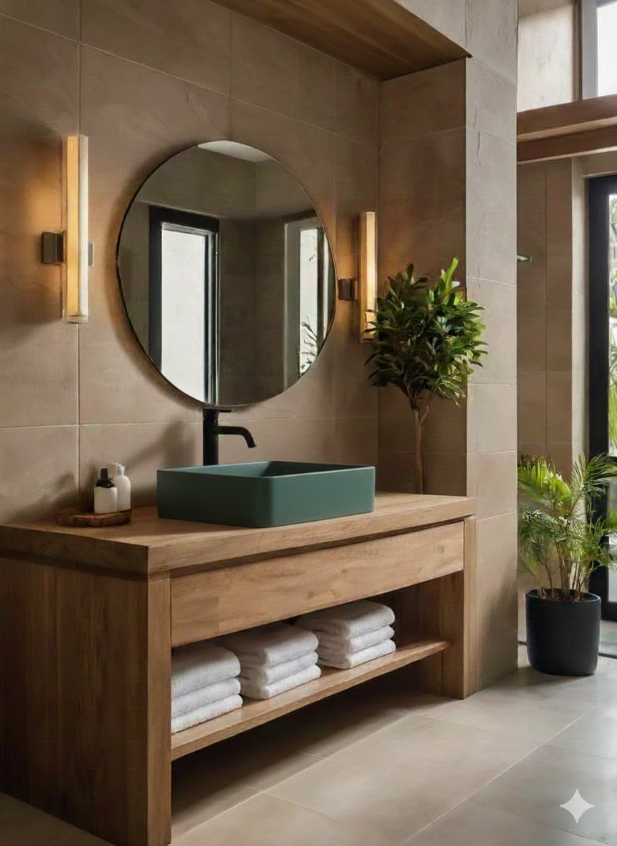 Square Concrete sinks