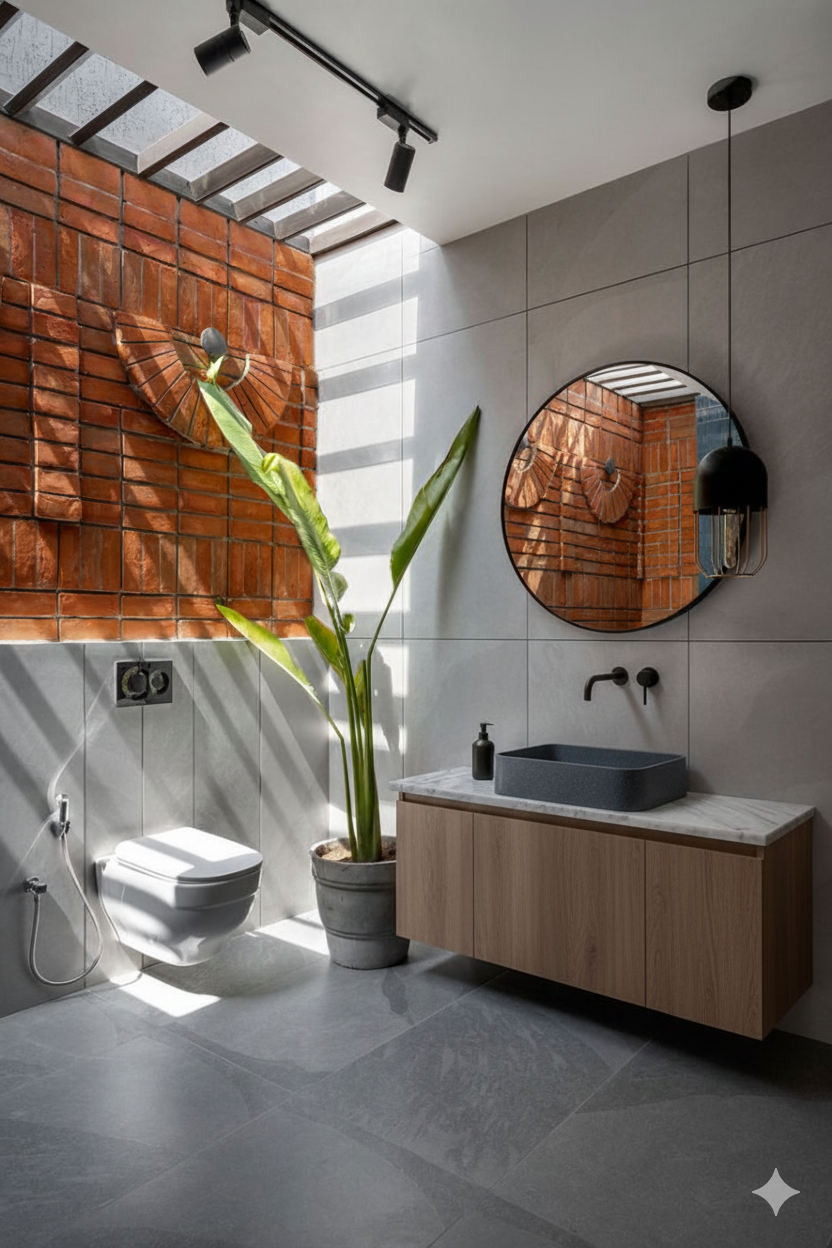 Space Concrete sink - Pill design